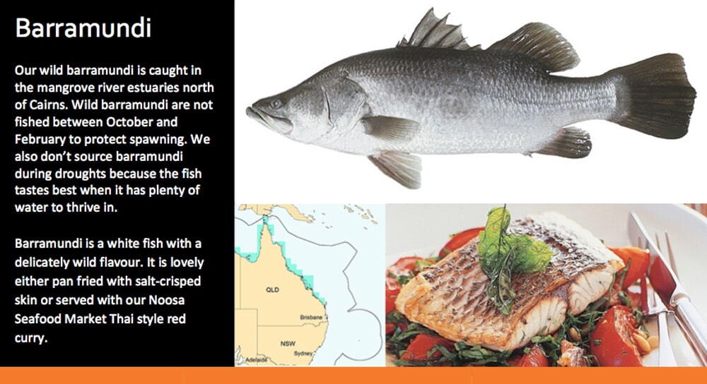 Barramundi - Fresh Seafood in Noosa Heads, QLD